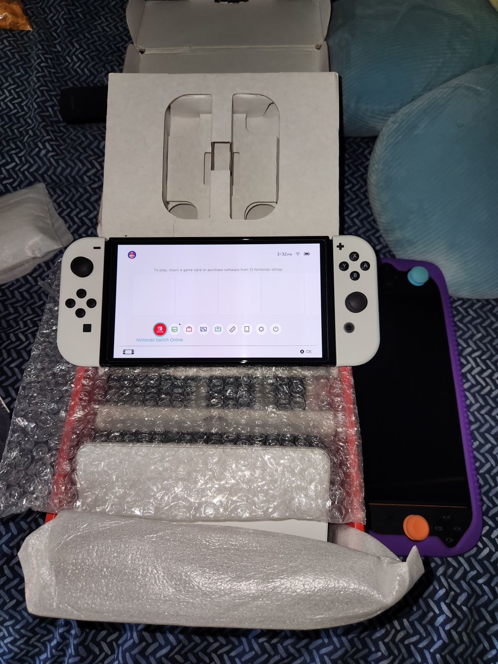 Nintendo Switch OLED Console - White Joy-Con
